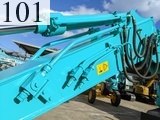 中古建設機械 中古 コベルコ建機 KOBELCO 解体機 ロングフロント・ハイリフト SK135SRD-3