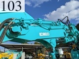 中古建設機械 中古 コベルコ建機 KOBELCO 解体機 ロングフロント・ハイリフト SK135SRD-3