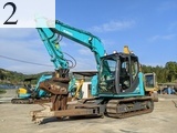中古建設機械 中古 コベルコ建機 KOBELCO 自動車 解体機 ニブラー SK75SRD-3E