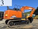 中古建設機械 中古 日立建機 HITACHI 油圧ショベル・バックホー ０．４－０．５立米 ZX120-6