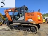 中古建設機械 中古 日立建機 HITACHI 油圧ショベル・バックホー ０．４－０．５立米 ZX120-6