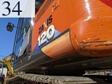 中古建設機械 中古 日立建機 HITACHI 油圧ショベル・バックホー ０．４－０．５立米 ZX120-6