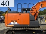 中古建設機械 中古 日立建機 HITACHI 油圧ショベル・バックホー ０．４－０．５立米 ZX120-6