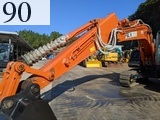 中古建設機械 中古 日立建機 HITACHI 油圧ショベル・バックホー ０．４－０．５立米 ZX120-6