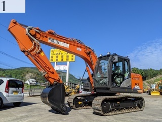 中古建設機械 中古 日立建機 HITACHI 油圧ショベル・バックホー ０．４－０．５立米 ZX120-6