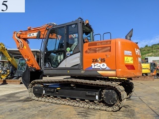 中古建設機械 中古 日立建機 HITACHI 油圧ショベル・バックホー ０．４－０．５立米 ZX120-6