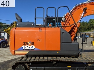 中古建設機械 中古 日立建機 HITACHI 油圧ショベル・バックホー ０．４－０．５立米 ZX120-6