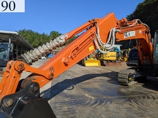 中古建設機械 中古 日立建機 HITACHI 油圧ショベル・バックホー ０．４－０．５立米 ZX120-6