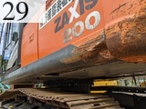 中古建設機械 中古 日立建機 HITACHI 油圧ショベル・バックホー ０．７－０．９立米 ZX200-5B