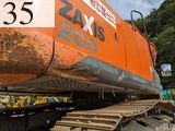 中古建設機械 中古 日立建機 HITACHI 油圧ショベル・バックホー ０．７－０．９立米 ZX200-5B