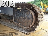 中古建設機械 中古 日立建機 HITACHI 油圧ショベル・バックホー ０．７－０．９立米 ZX200-5B