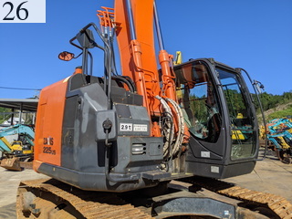 中古建設機械 中古 日立建機 HITACHI 油圧ショベル・バックホー ０．７－０．９立米 ZX225US-5B