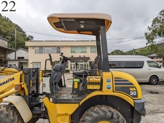中古建設機械 中古 コマツ KOMATSU ホイール・ローダ １．０立米以下 WA30-6