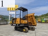 中古建設機械 中古 諸岡 MOROOKA クローラ・キャリア クルクルキャリア・全旋回キャリアダンプ MST-200VDR