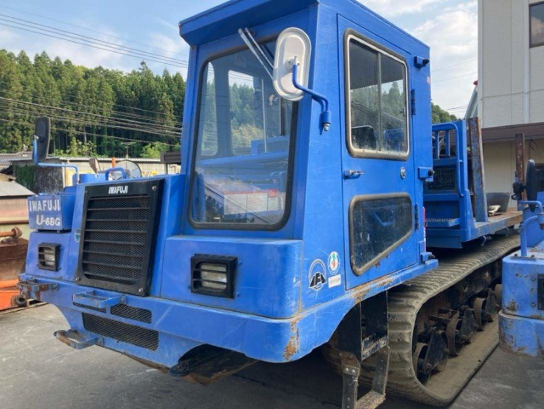 中古建設機械 中古 イワフジ工業 IWAFUJI 林業機械 フォワーダ・クローラ キャリア U-6BG