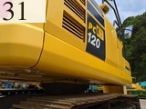 中古建設機械 中古 コマツ KOMATSU 油圧ショベル・バックホー ０．４－０．５立米 PC120-11