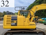 中古建設機械 中古 コマツ KOMATSU 油圧ショベル・バックホー ０．４－０．５立米 PC120-11