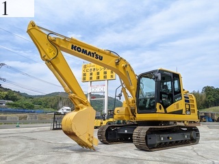 中古建設機械 中古 コマツ KOMATSU 油圧ショベル・バックホー ０．４－０．５立米 PC120-11