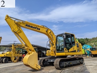 中古建設機械 中古 コマツ KOMATSU 油圧ショベル・バックホー ０．４－０．５立米 PC120-11
