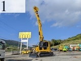 中古建設機械 中古 コマツ KOMATSU 解体機 ロングフロント・ハイリフト PC138US-11