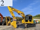 中古建設機械 中古 コマツ KOMATSU 解体機 ロングフロント・ハイリフト PC138US-11