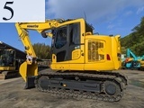 中古建設機械 中古 コマツ KOMATSU 解体機 ロングフロント・ハイリフト PC138US-11