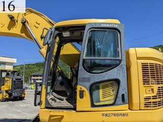 中古建設機械 中古 コマツ KOMATSU 油圧ショベル・バックホー ０．７－０．９立米 PC228US-10