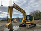 中古建設機械 中古 コマツ KOMATSU 油圧ショベル・バックホー ０．７－０．９立米 PC228US-11
