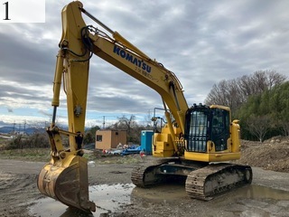 中古建設機械 中古 コマツ KOMATSU 油圧ショベル・バックホー ０．７－０．９立米 PC228US-11
