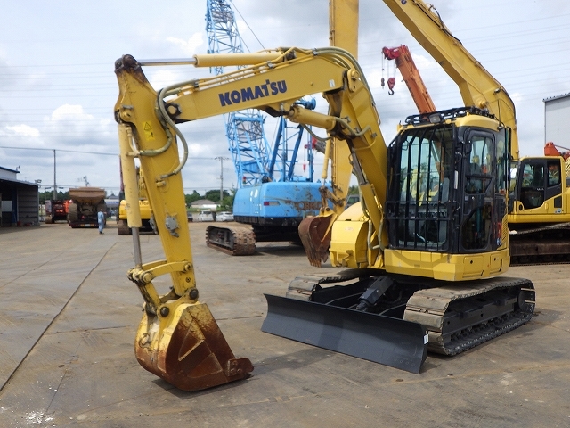 中古建設機械 中古 コマツ KOMATSU 解体機 ロングフロント・ハイリフト PC78US-10