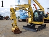 中古建設機械 中古 コマツ KOMATSU 解体機 ロングフロント・ハイリフト PC78US-10