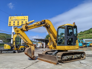 中古建設機械 中古 コマツ 油圧ショベル・バックホー ０．２－０．３立米 PC78UU-10 写真