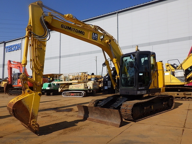 中古建設機械 中古 住友建機 SUMITOMO 油圧ショベル・バックホー ０．４－０．５立米 SH135X-7