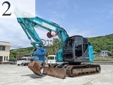 中古建設機械 中古 コベルコ建機 KOBELCO 林業機械 フェラーバンチャザウルスロボ SK135SR-7F