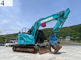 中古建設機械 中古 コベルコ建機 KOBELCO 林業機械 フェラーバンチャザウルスロボ SK135SR-7F