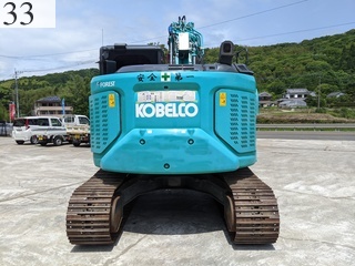 中古建設機械 中古 コベルコ建機 KOBELCO 林業機械 フェラーバンチャザウルスロボ SK135SR-7F