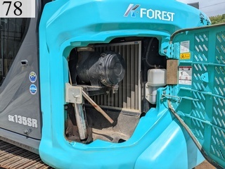 中古建設機械 中古 コベルコ建機 KOBELCO 林業機械 フェラーバンチャザウルスロボ SK135SR-7F