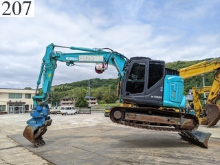中古建設機械 中古 コベルコ建機 KOBELCO 林業機械 フェラーバンチャザウルスロボ SK135SR-7F