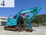 中古建設機械 中古 コベルコ建機 KOBELCO 林業機械 グラップル・ウインチ・排土板 SK135SR-7F