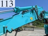 中古建設機械 中古 コベルコ建機 KOBELCO 林業機械 グラップル・ウインチ・排土板 SK135SR-7F