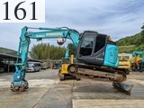 中古建設機械 中古 コベルコ建機 KOBELCO 林業機械 グラップル・ウインチ・排土板 SK135SR-7F