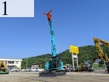 中古建設機械 中古 コベルコ建機 KOBELCO 解体機 ロングフロント・ハイリフト SK135SRDLC-3