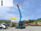 中古建設機械 中古 コベルコ建機 KOBELCO 解体機 ロングフロント・ハイリフト SK75SRD-3E