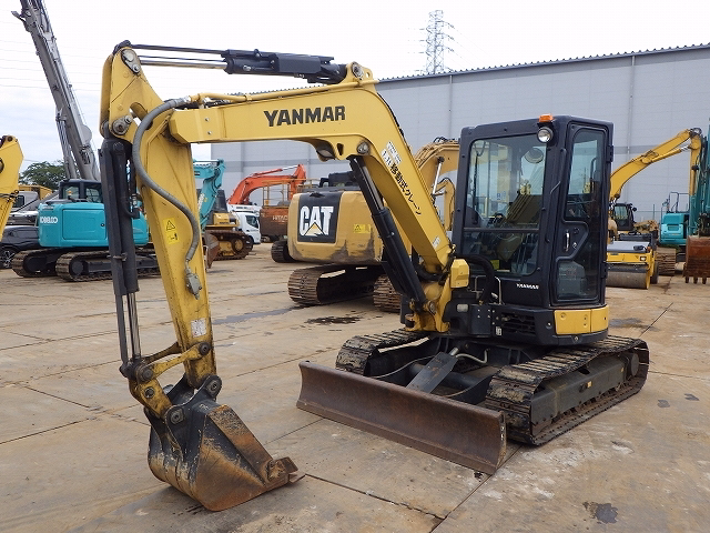Used Construction Machine Used YANMAR Excavator ~0.1m3 ViO45-6A Photos
