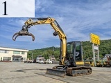 中古建設機械 中古 ヤンマー YANMAR 林業機械 グラップル・ウインチ・排土板 ViO55-6