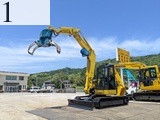 中古建設機械 中古 ヤンマー YANMAR 林業機械 グラップル・ウインチ・排土板 ViO70-3A