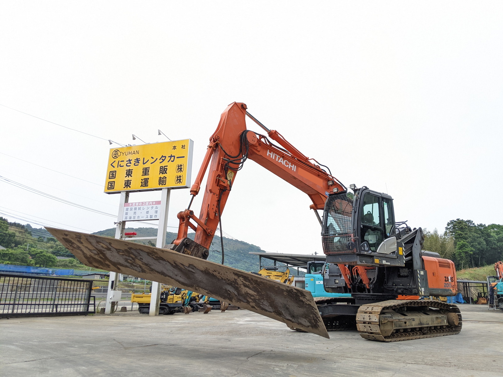中古建設機械 中古 日立建機 HITACHI マテリアルハンドリング機 マグネット仕様 ZX200LC-5B