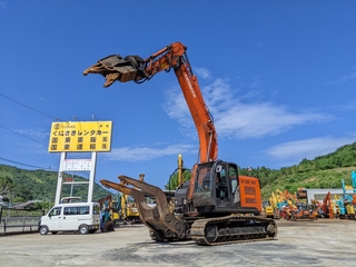 中古建設機械 中古 日立建機 自動車 解体機 ニブラー ZX225USLC-5B 写真