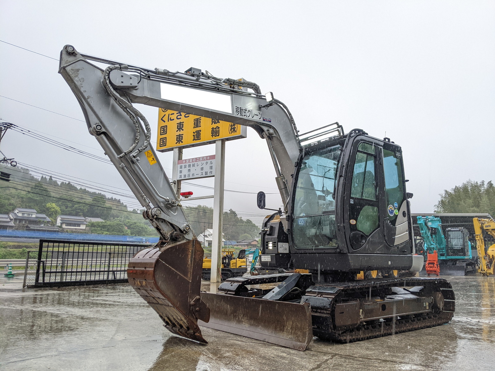 中古建設機械 中古 日立建機 HITACHI 油圧ショベル・バックホー ０．２－０．３立米 ZX75US-5B