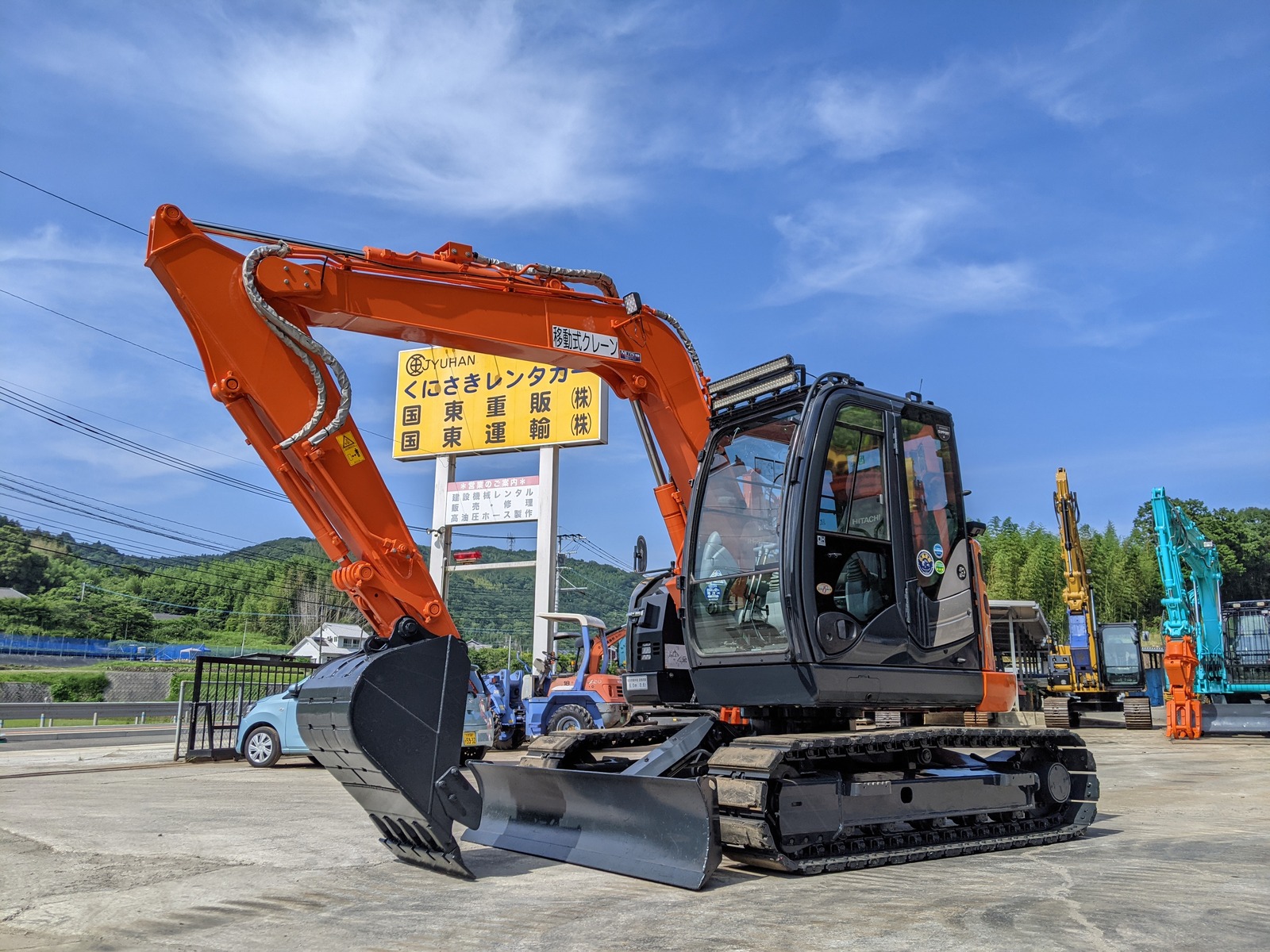 Used Construction Machine Used HITACHI HITACHI Excavator 0.2-0.3m3 ZX75US-5B
